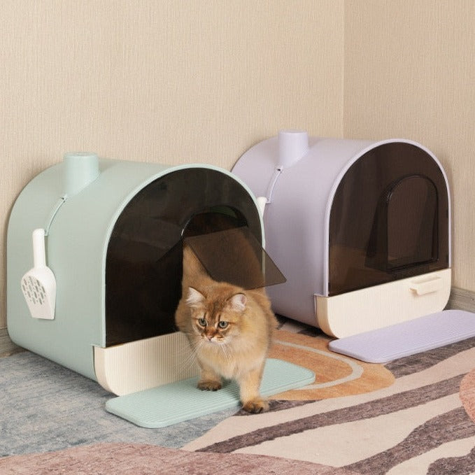 Hooded Cat Litter Box - Cat litter Box