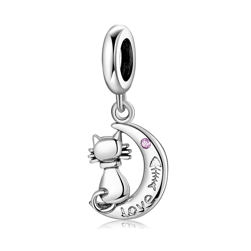 I Love Cat Charm - Cat charms