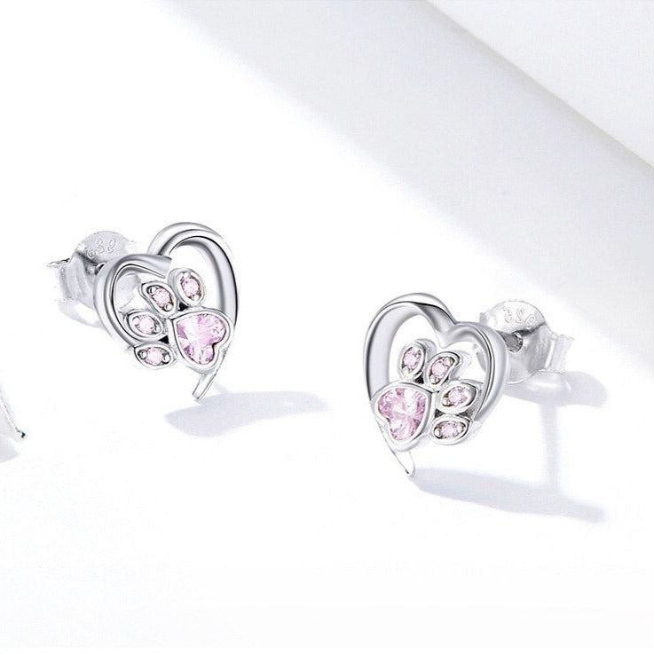 I Love Cat Earrings - Cat earrings