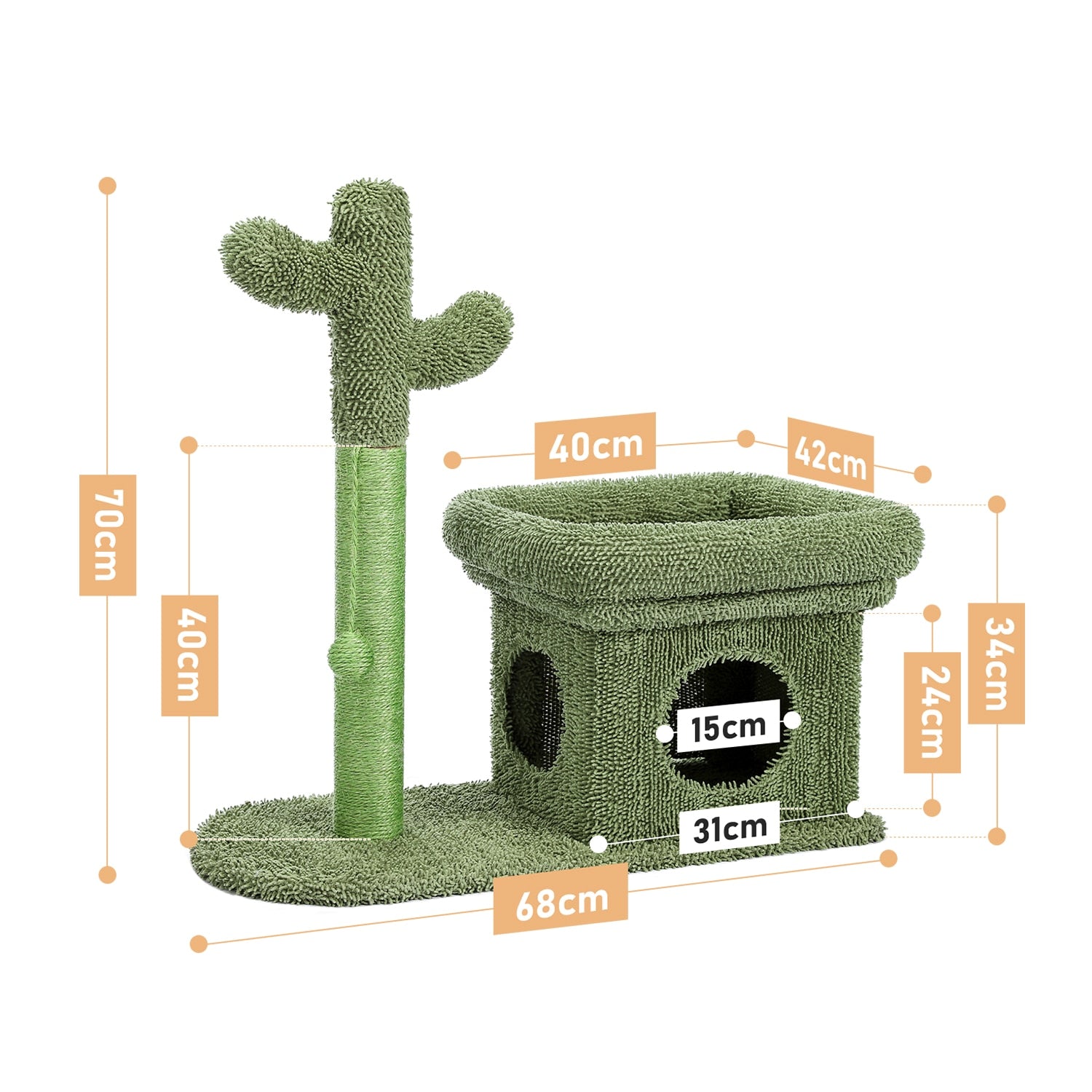 Indestructible Cat Scratching Post - Cat scratching post