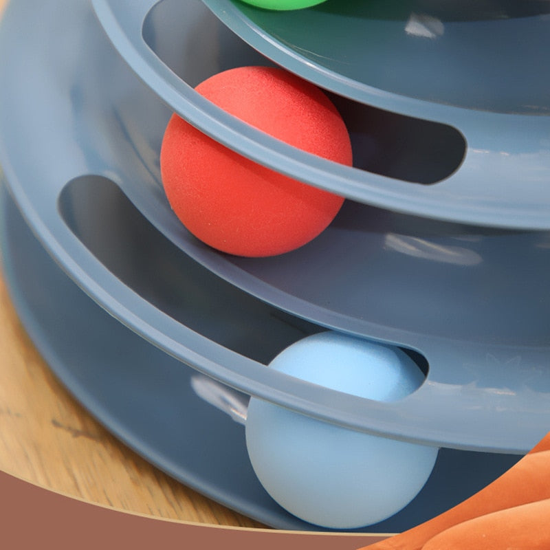 Interactive Tower Cat Toy - Cat Toys