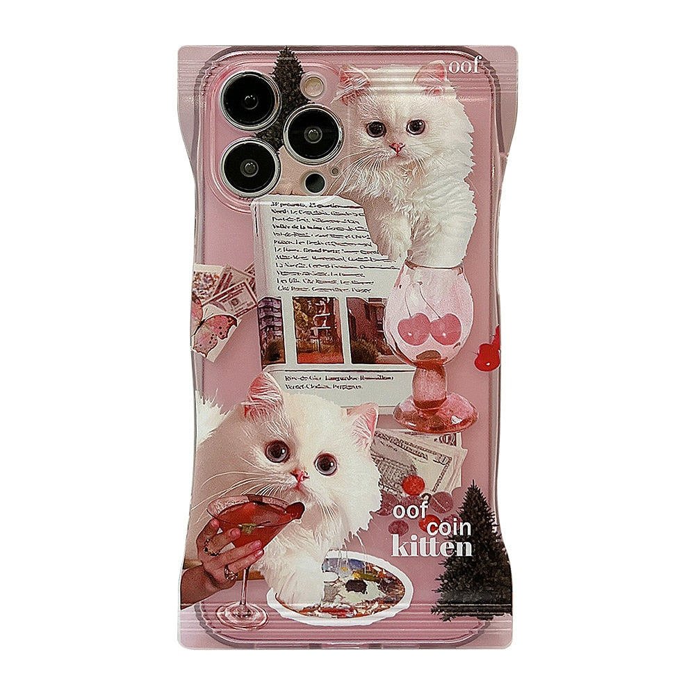 iPhone Candy Cat Phone Case - Cat Phone Case