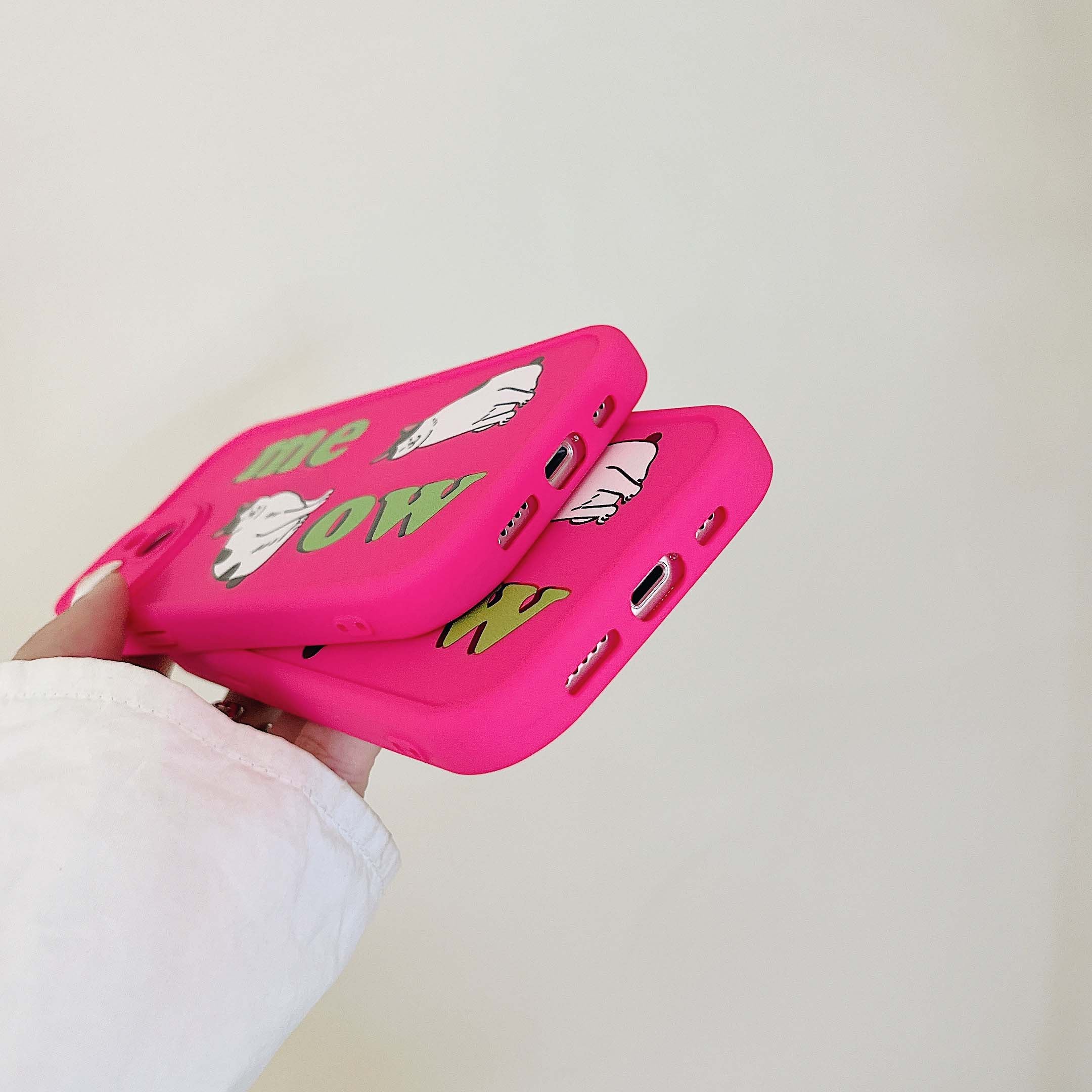 iPhone Cartoon Cat Phone Case - Cat Phone Case