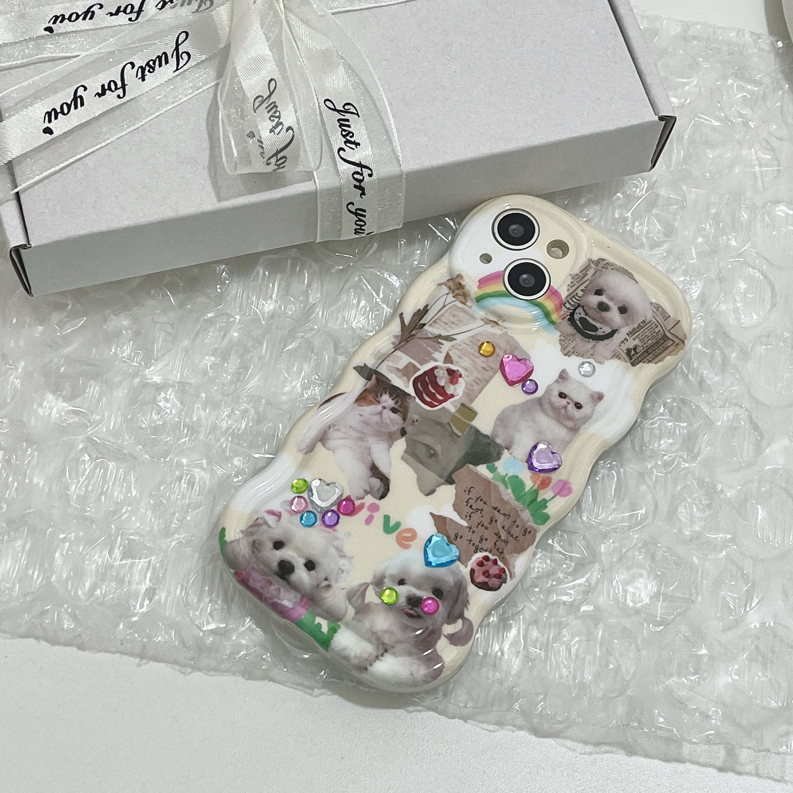 iPhone Cat and Dog Phone Case - Cat Phone Case