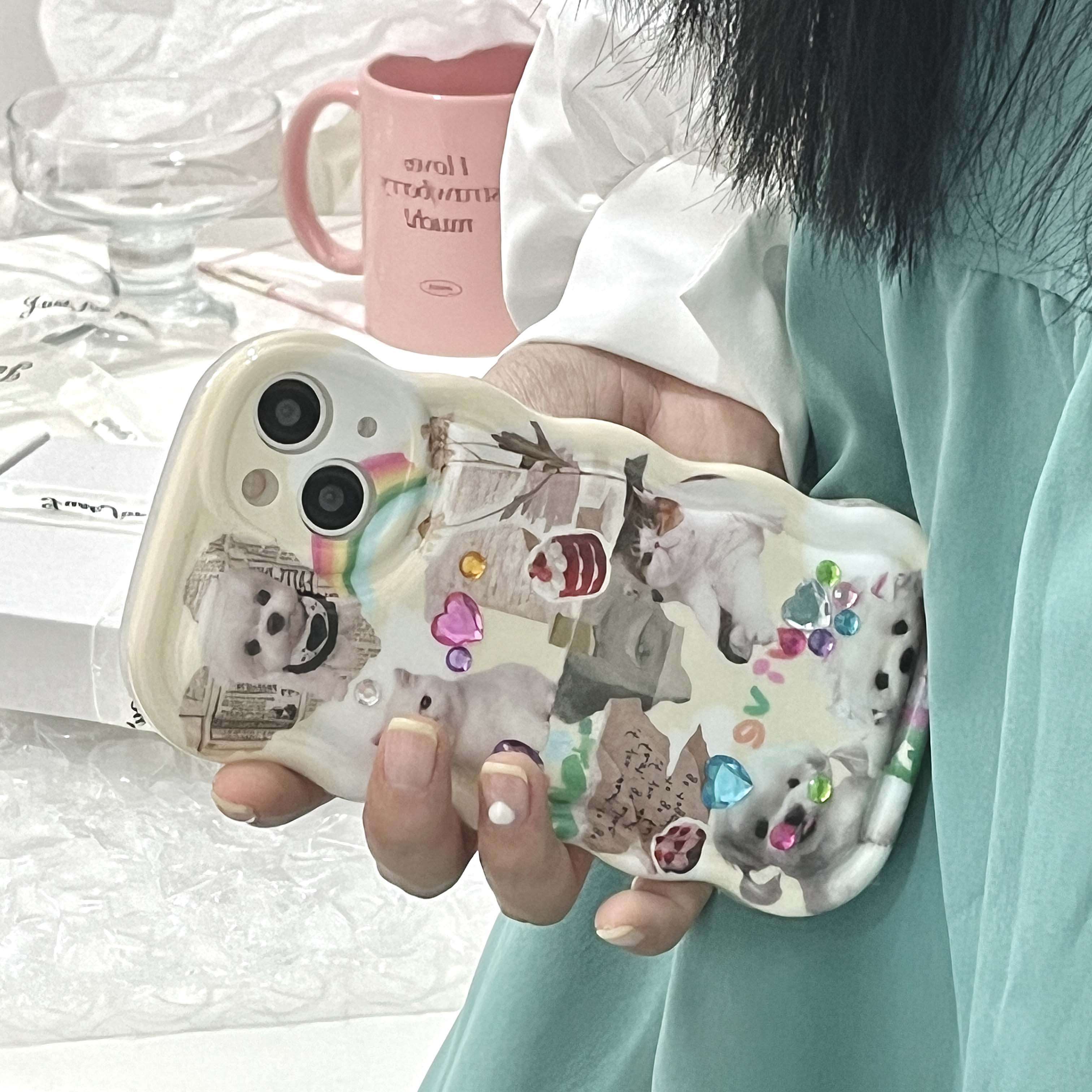 iPhone Cat and Dog Phone Case - Cat Phone Case