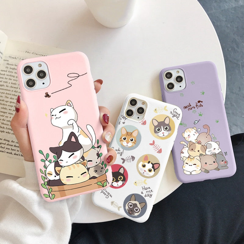 iPhone Cat Face Phone Case - Cat Phone Case