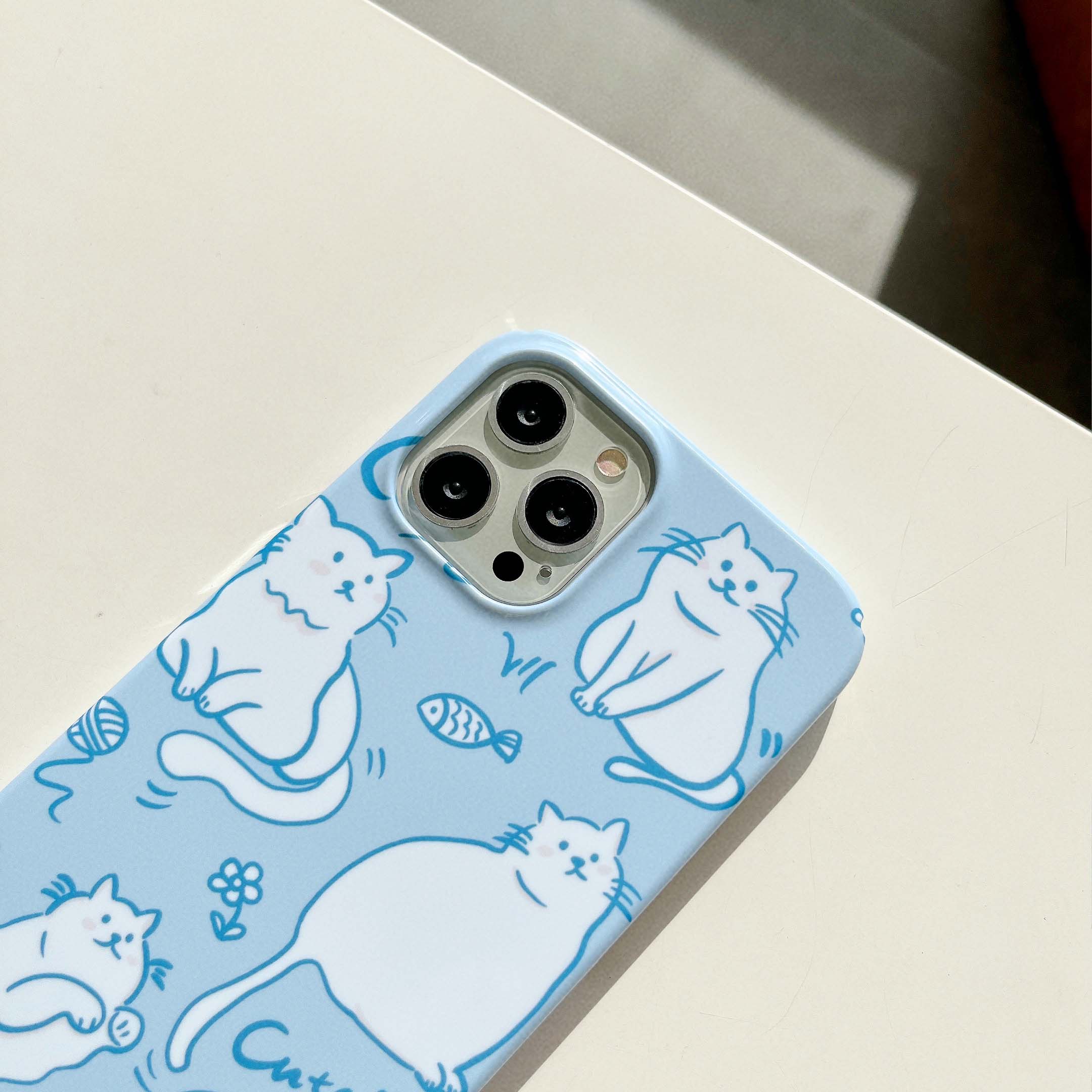 iPhone Cute Cat Phone Cases - Cat Phone Case