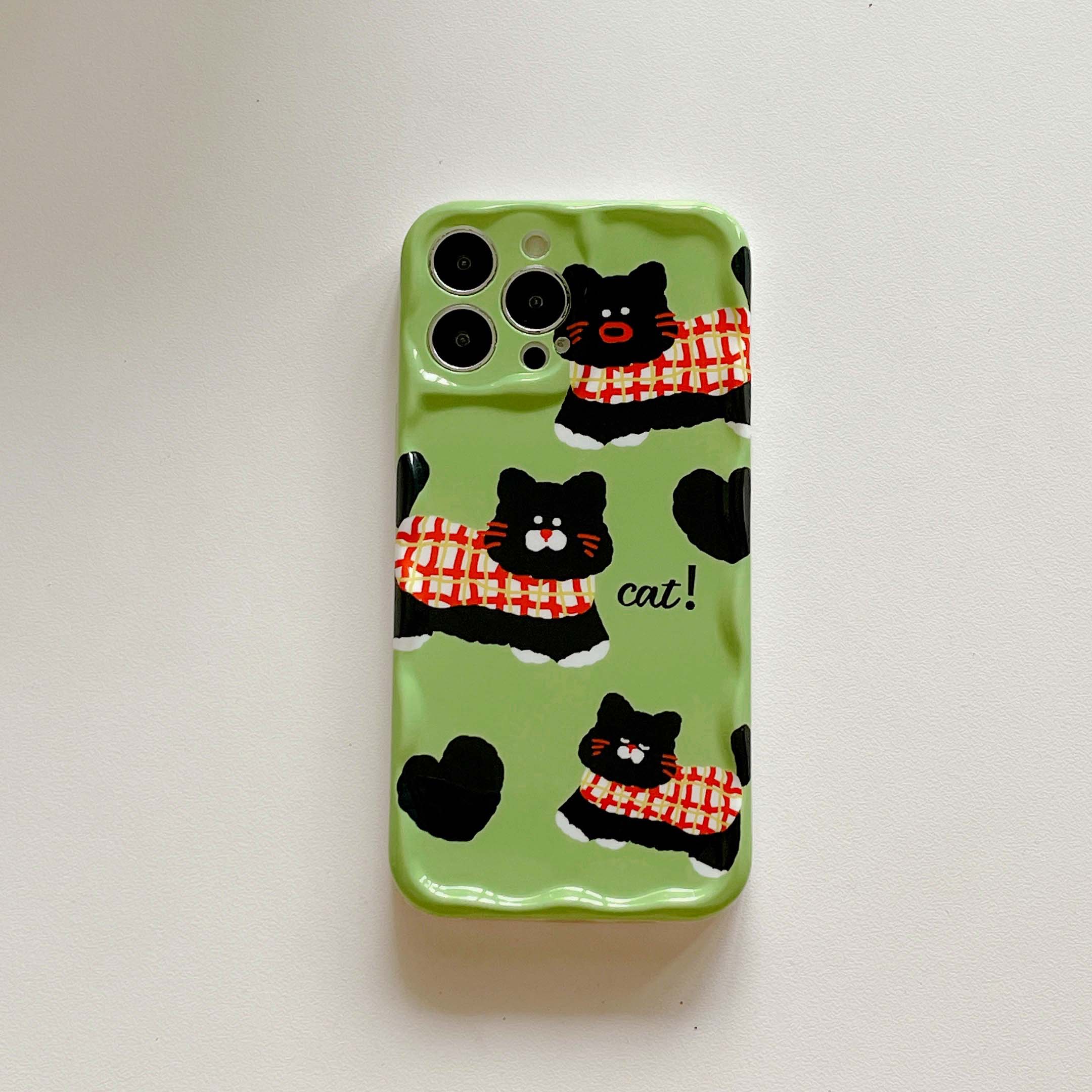 iPhone Matcha Cat Phone Case - Cat Phone Case