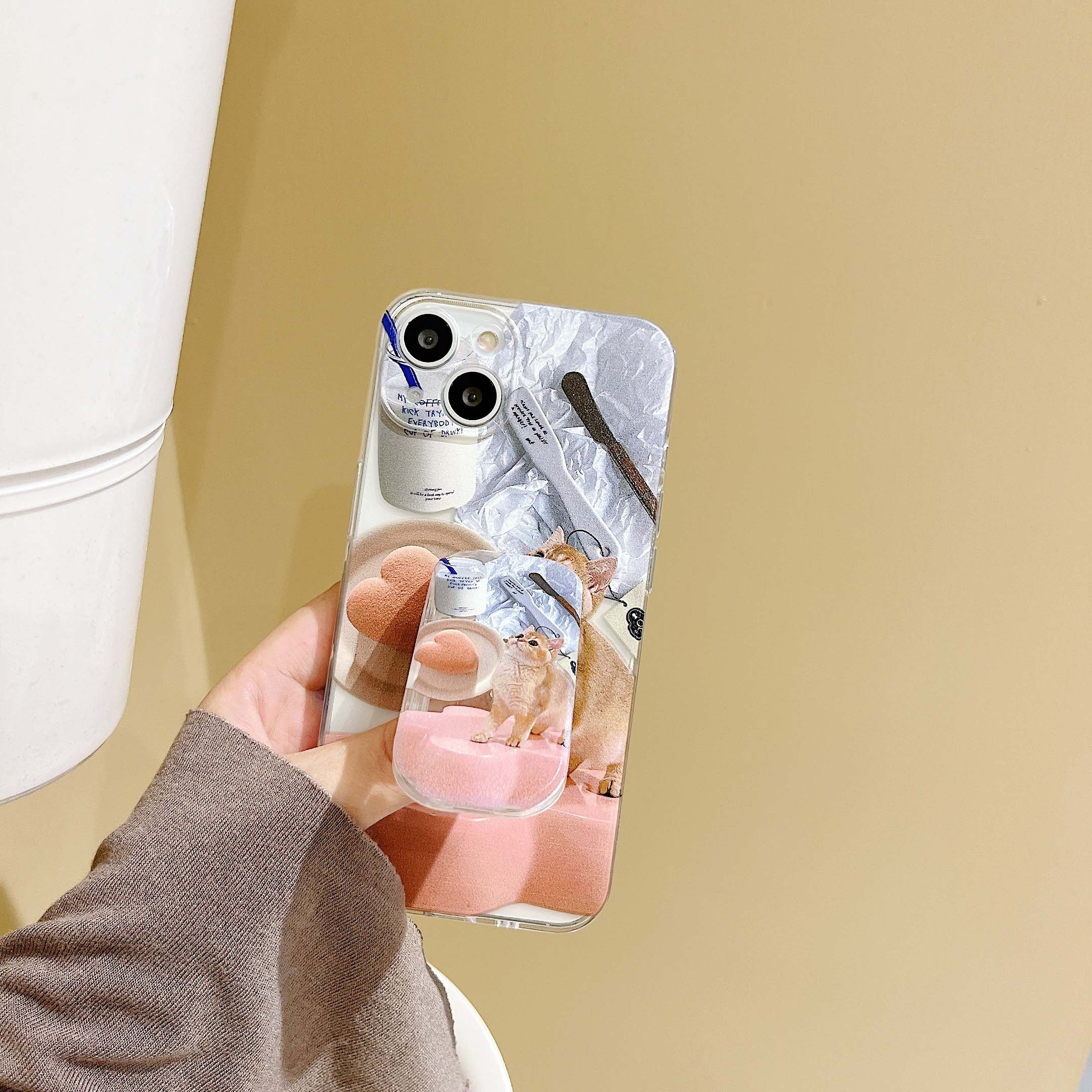 iPhone Silicone Cat Phone Case - Cat Phone Case