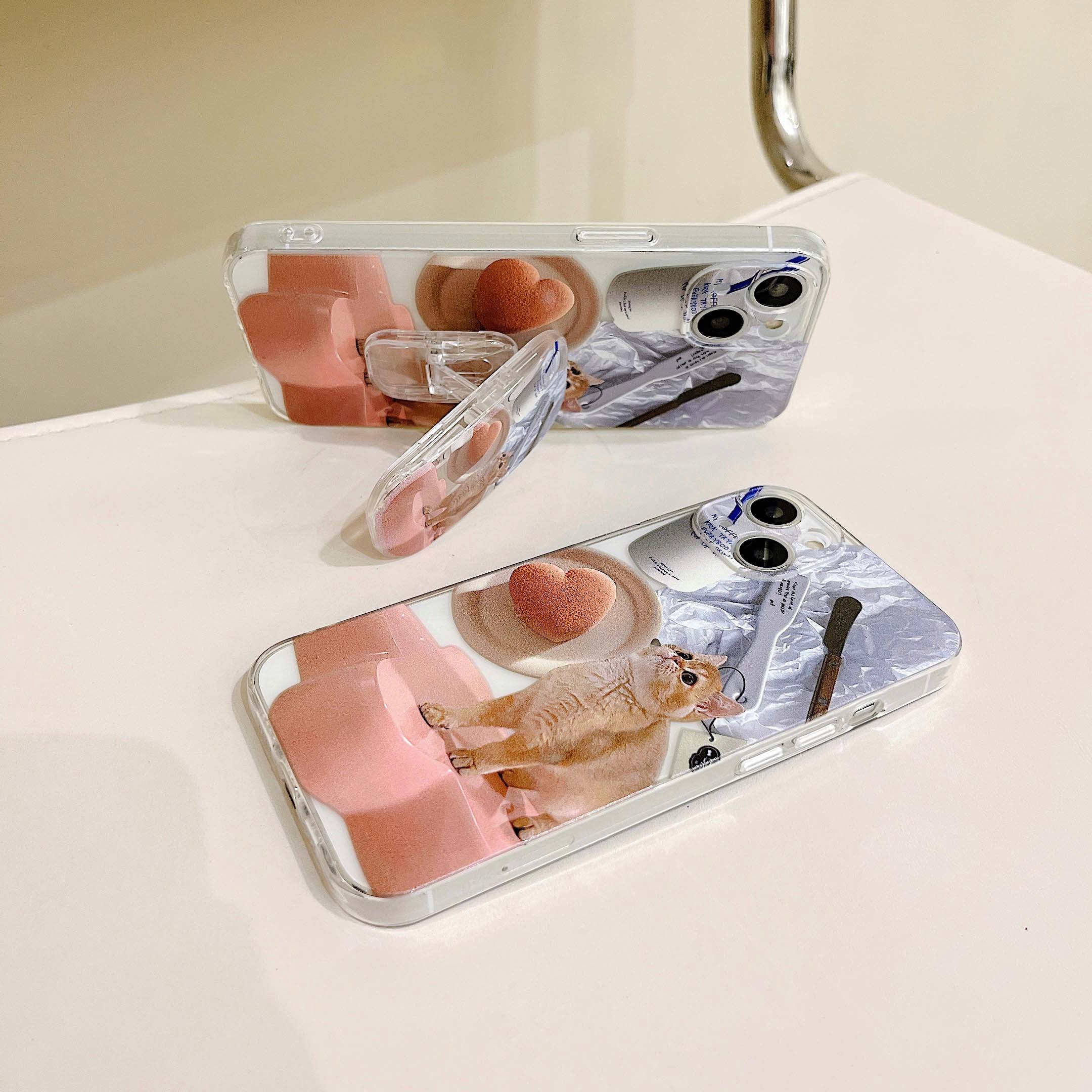 iPhone Silicone Cat Phone Case - Cat Phone Case