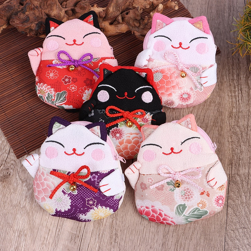 Japanese Cat Purse - Cat purse