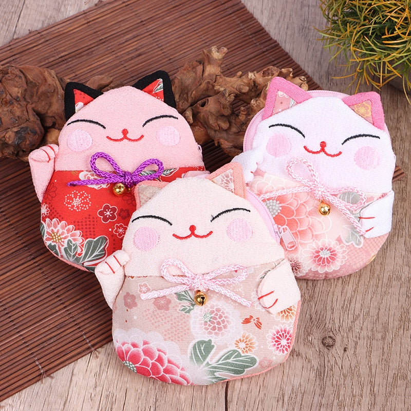 Japanese Cat Purse - Cat purse
