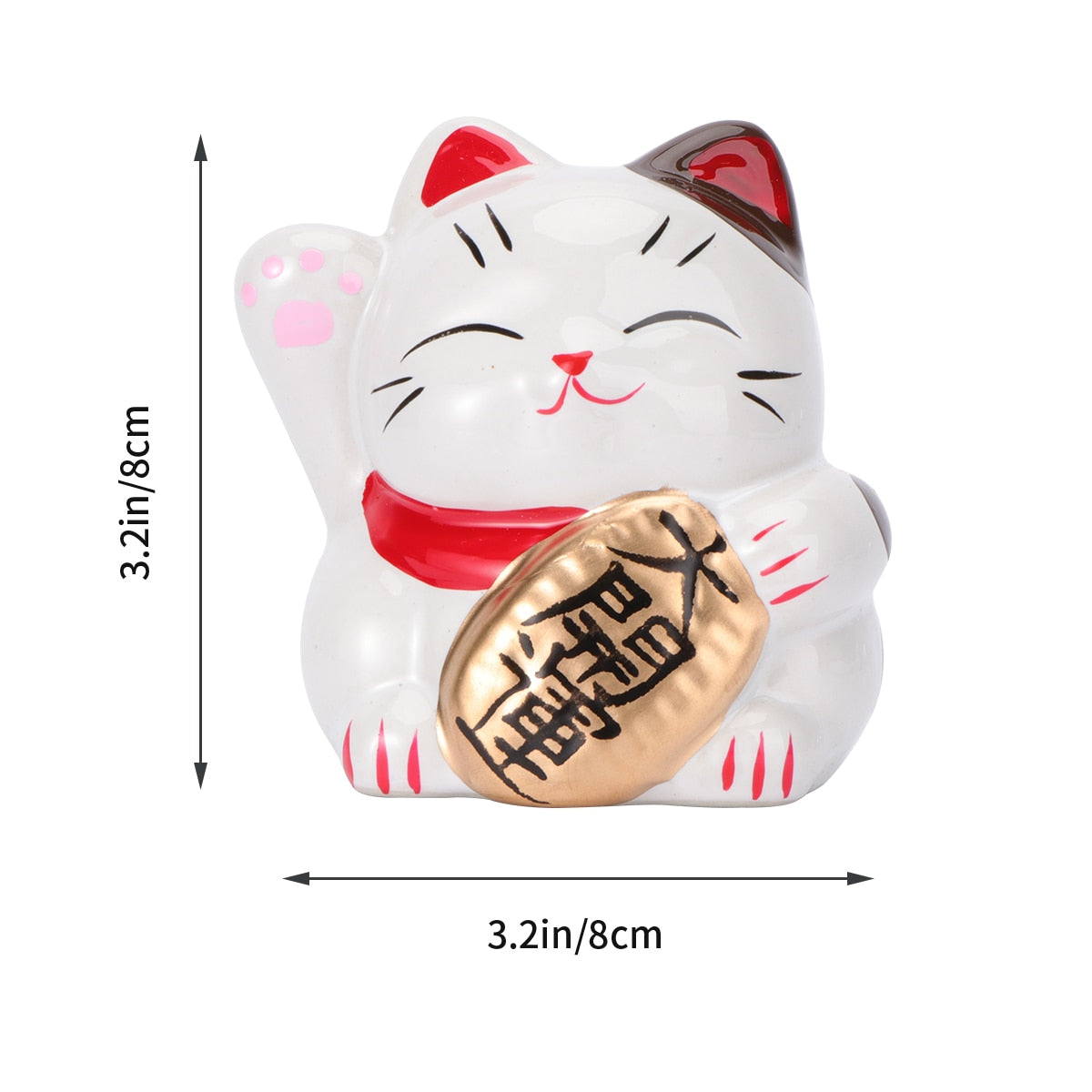 Japanese Lucky Cat Piggy Bank