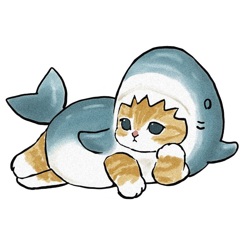 Kawaii Cat Rug - Lay / 40x60cm