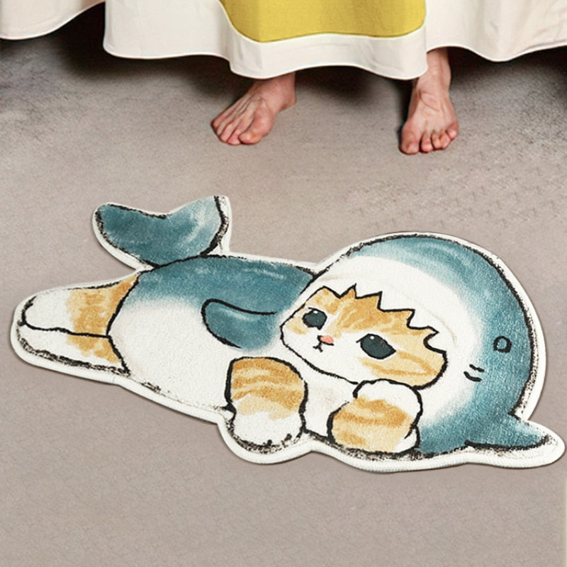 Kawaii Cat Rug