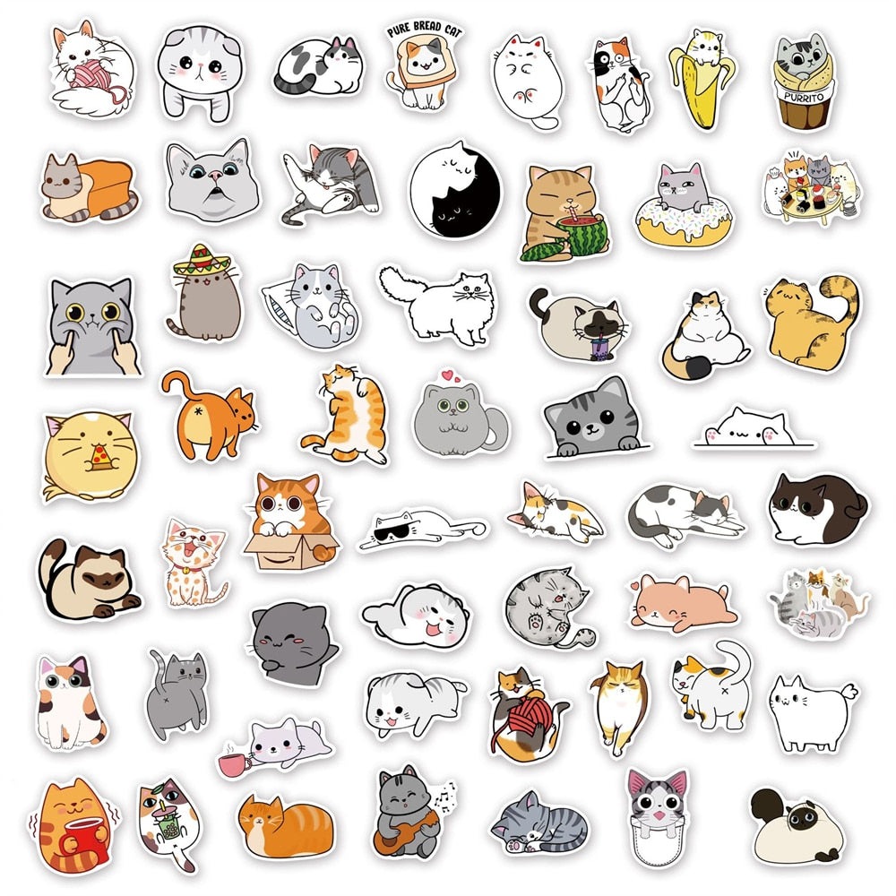 Kawaii Cat Stickers