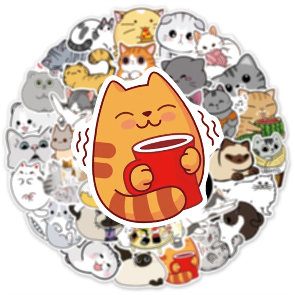 Kawaii Cat Stickers
