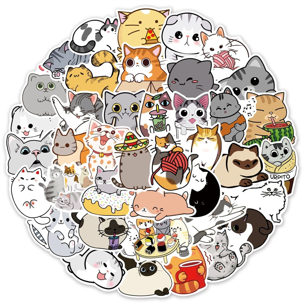 Kawaii Cat Stickers