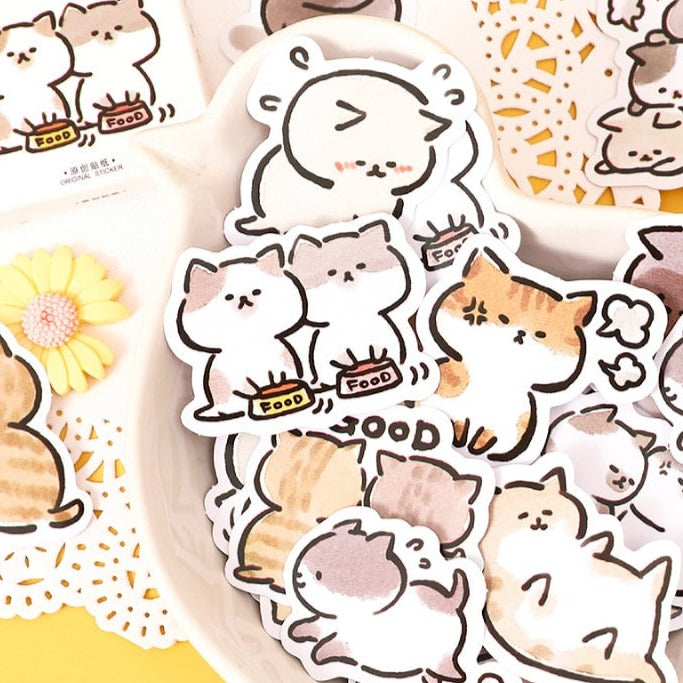 Kawaii Cute Cat Stickers