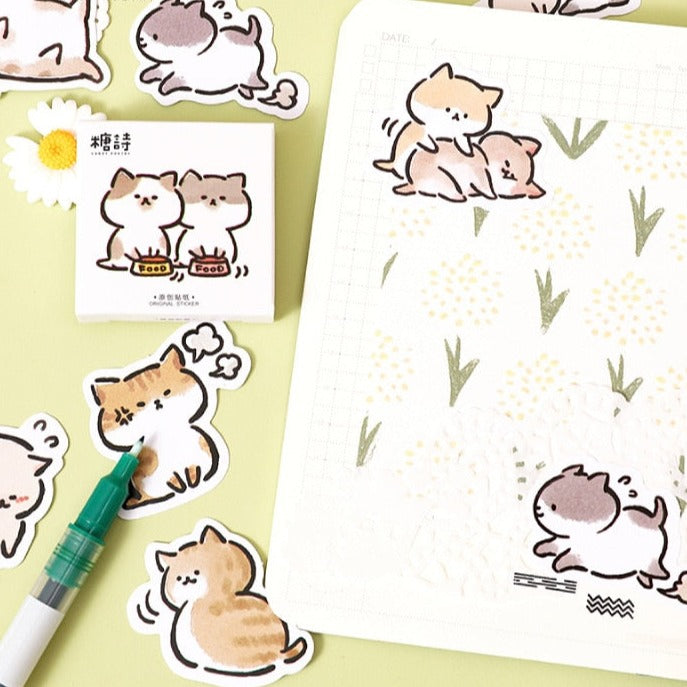 Kawaii Cute Cat Stickers