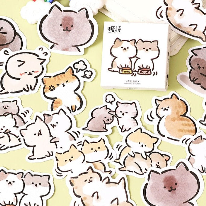 Kawaii Cute Cat Stickers