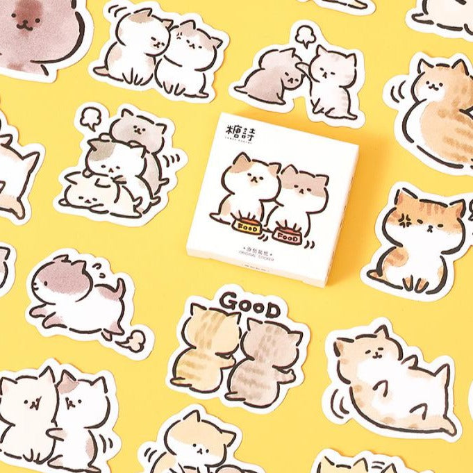Kawaii Cute Cat Stickers