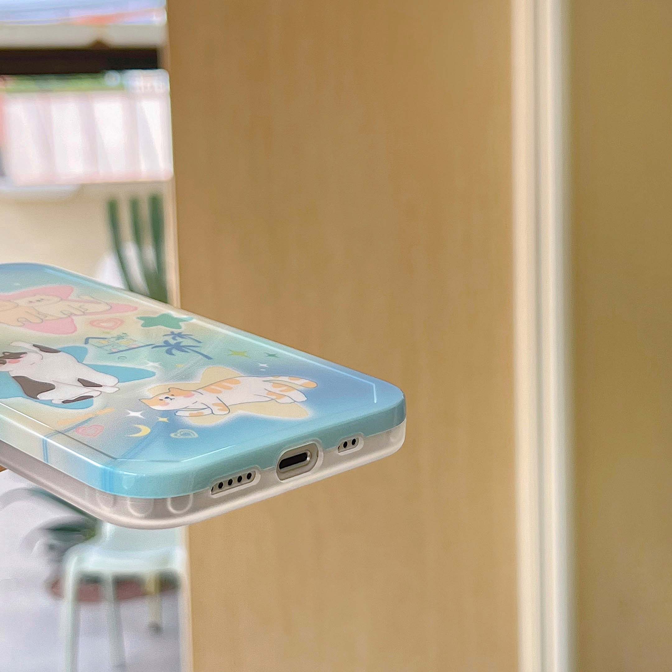 Kawaii iPhone Cat Phone Case - Cat Phone Case