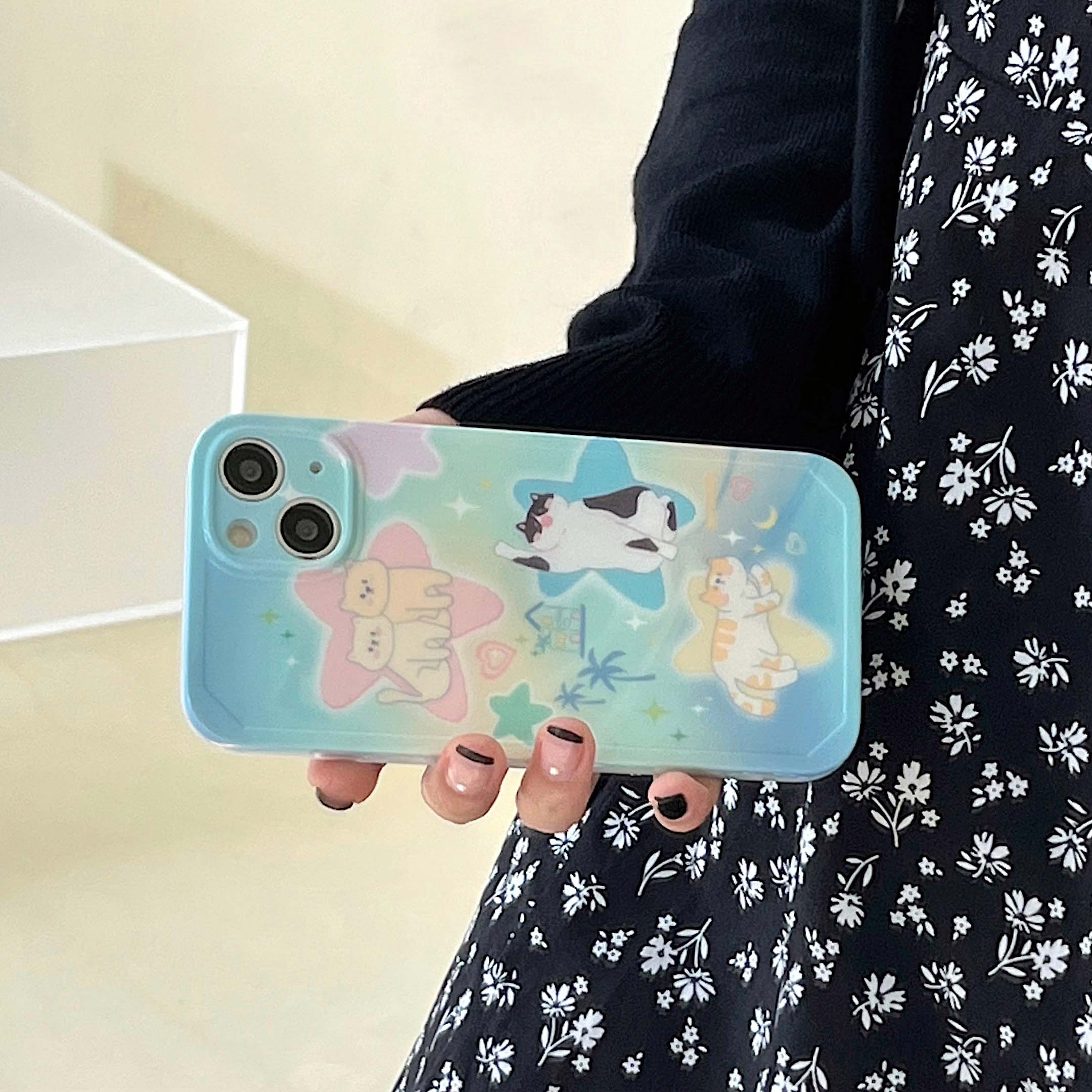 Kawaii iPhone Cat Phone Case - Cat Phone Case