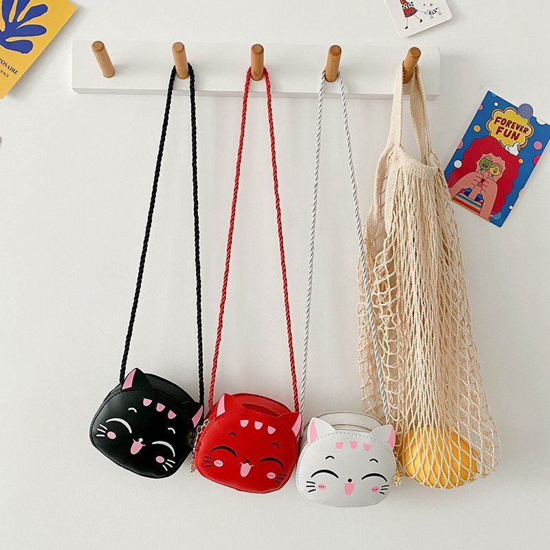 Kids Crossbody Cat Purse - Cat purse