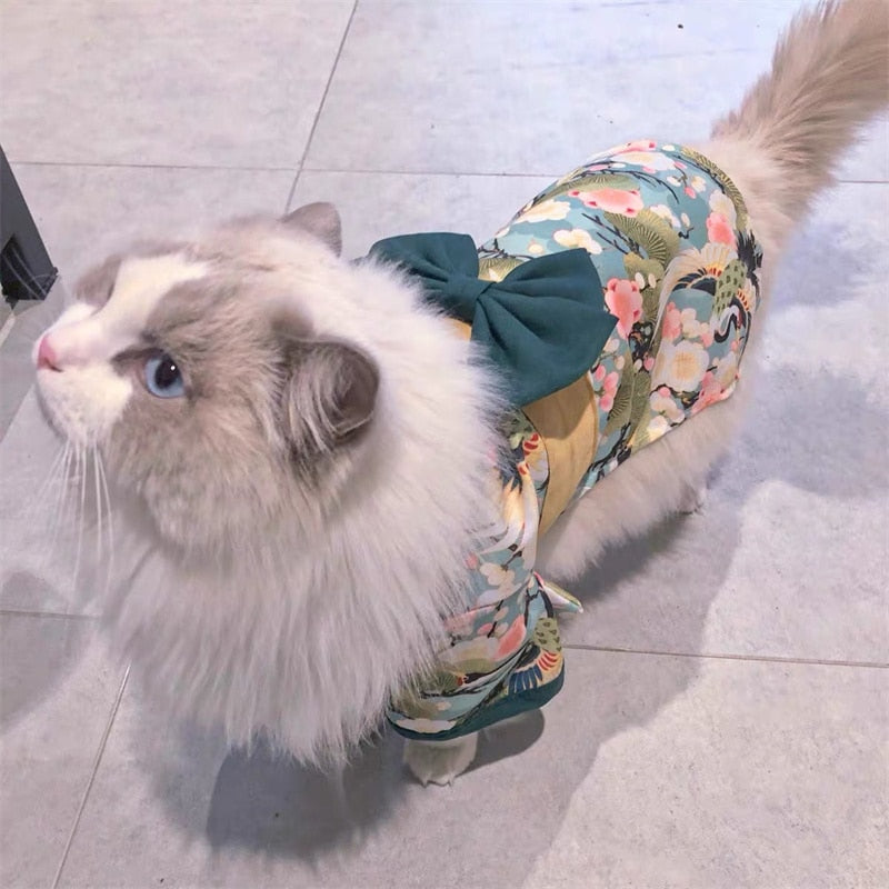 Kimono Clothes for Cats - Clothes for cats