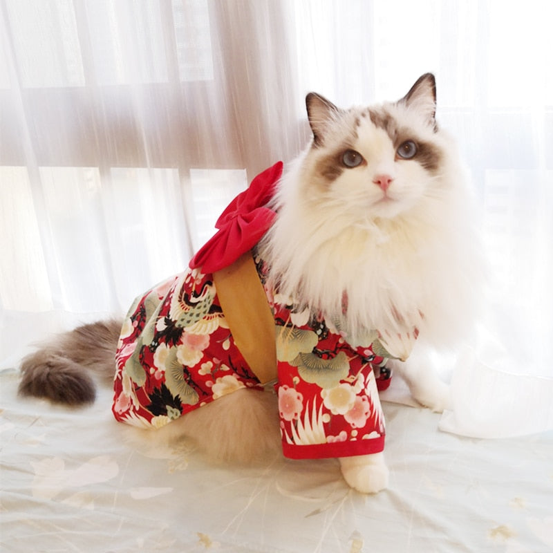 Kimono Clothes for Cats