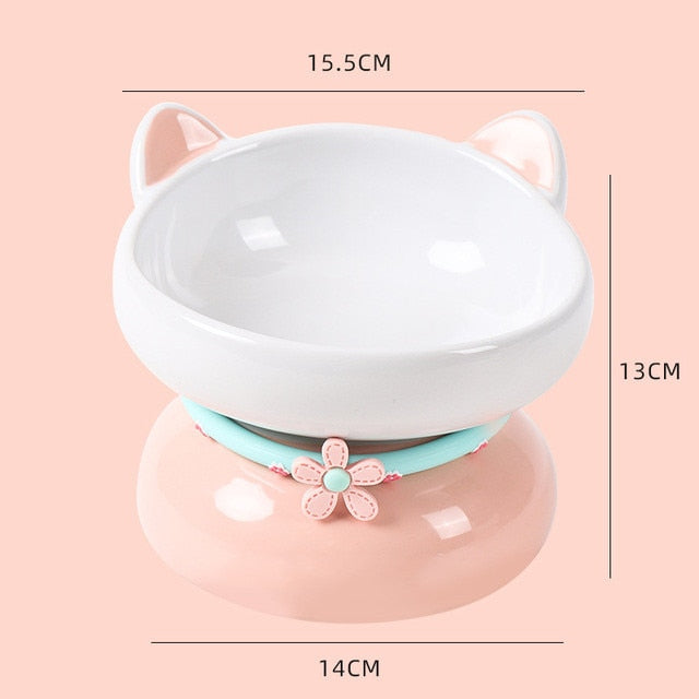 Kitty Cat Bowl - Orange - Cat Bowls