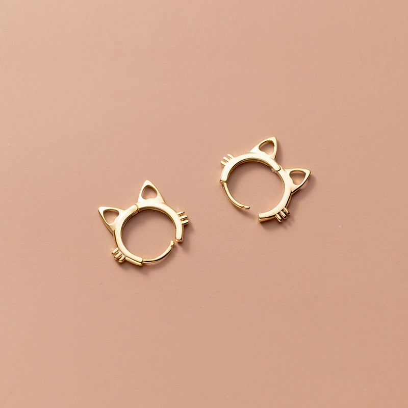 Kitty Cat Earrings - Cat earrings