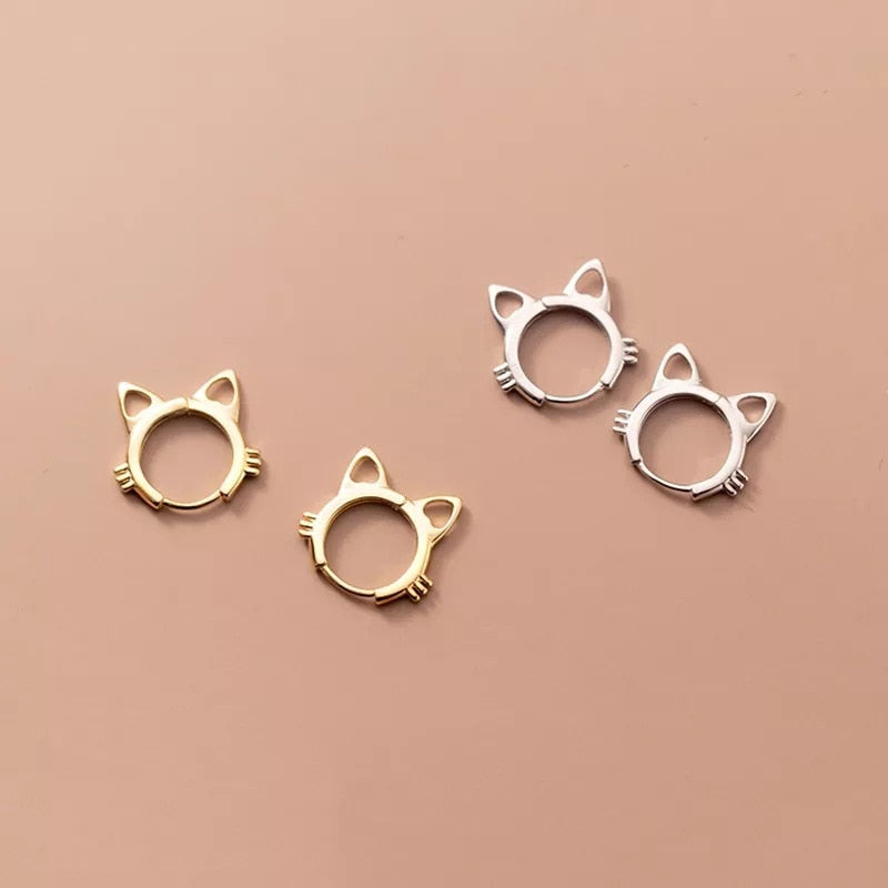 Kitty Cat Earrings - Cat earrings