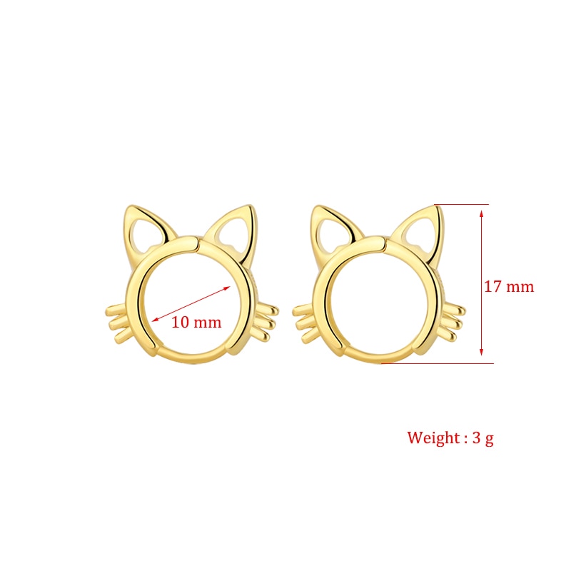 Kitty Cat Earrings - Cat earrings