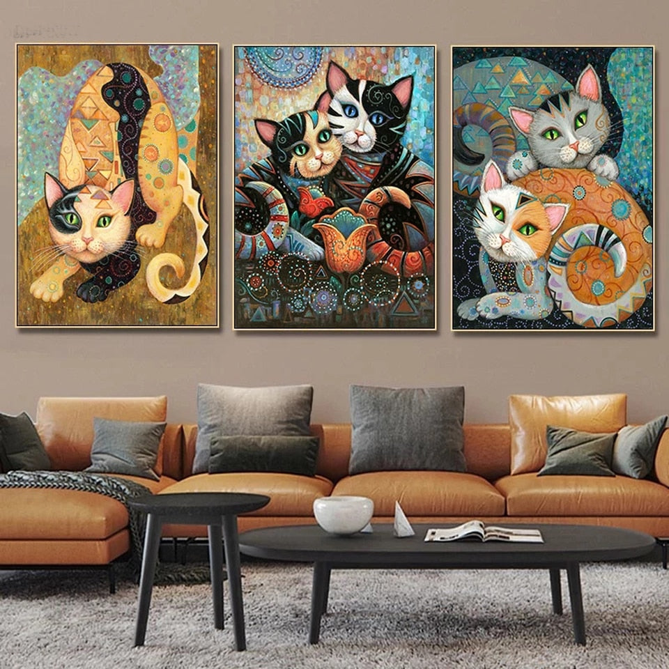 Kitty Cat Posters - Cat poster