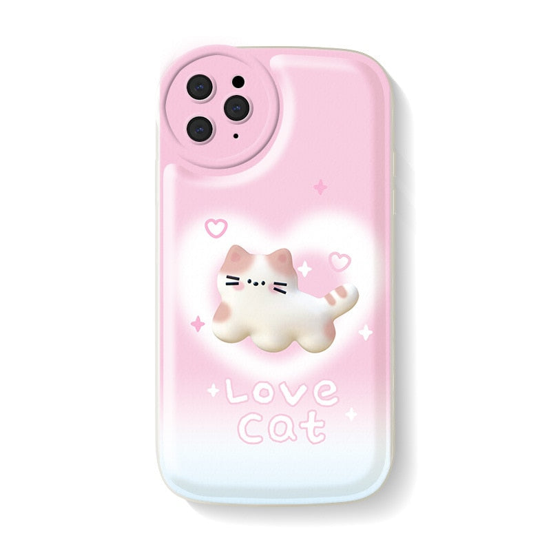 Kitty iPhone Cat Phone Case - for iphone 14 - Cat Phone Case