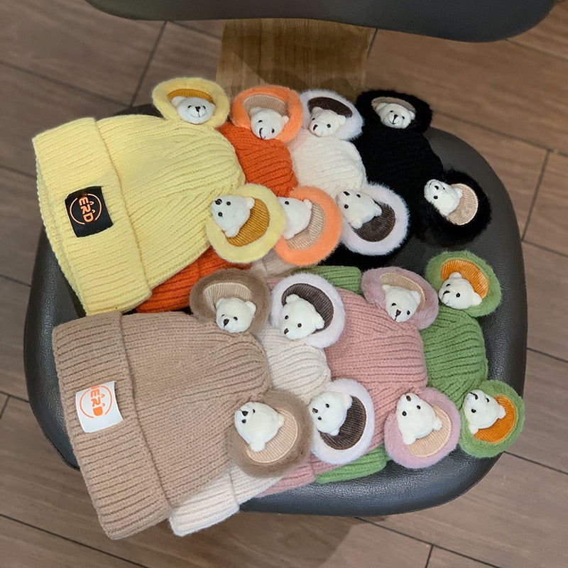 Korean Cat Beanie - Cat beanie