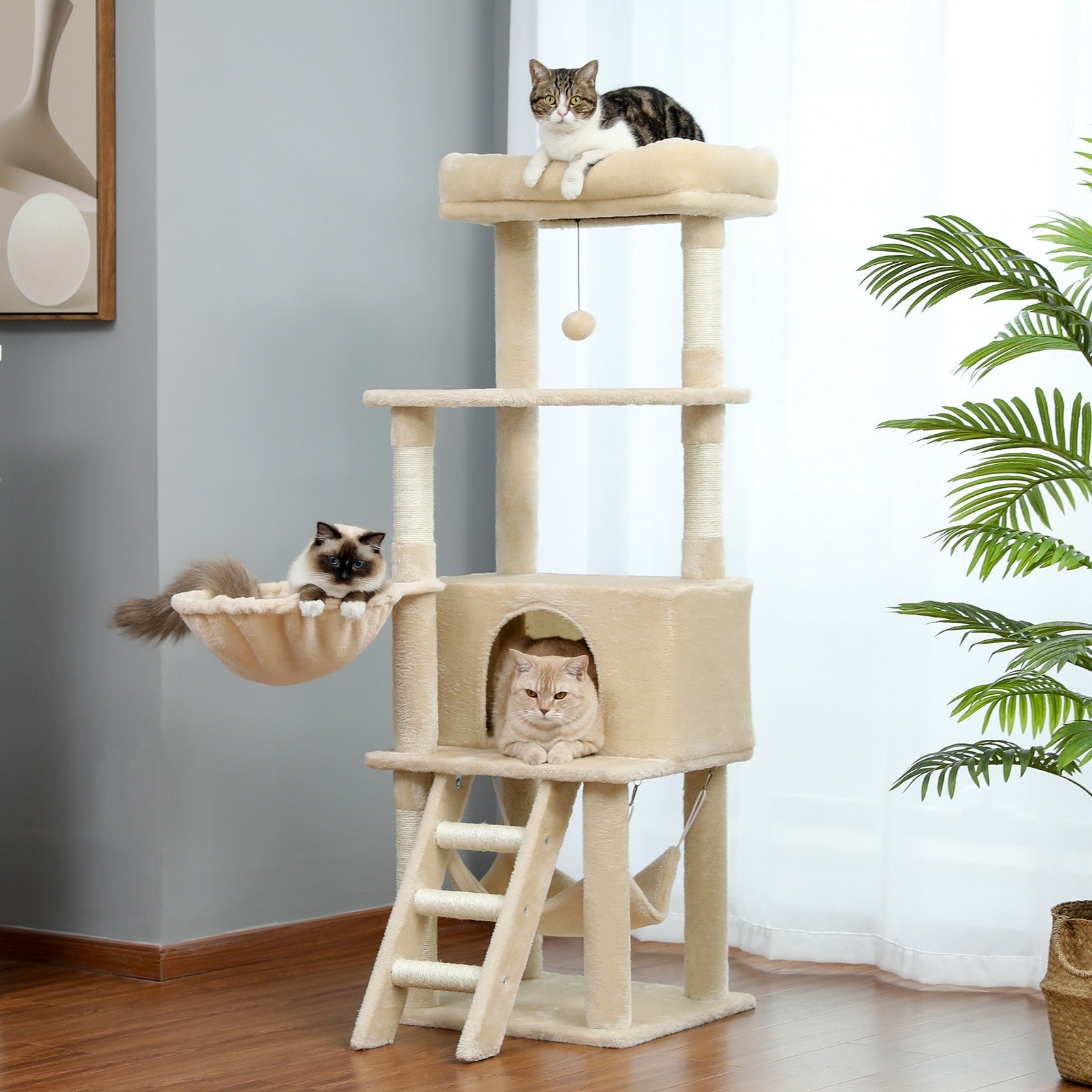 Large Cat Scratching Post - Cat scratching post
