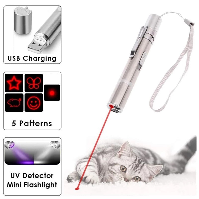Laser Pointer Pen Cat Toy - Cat Toys