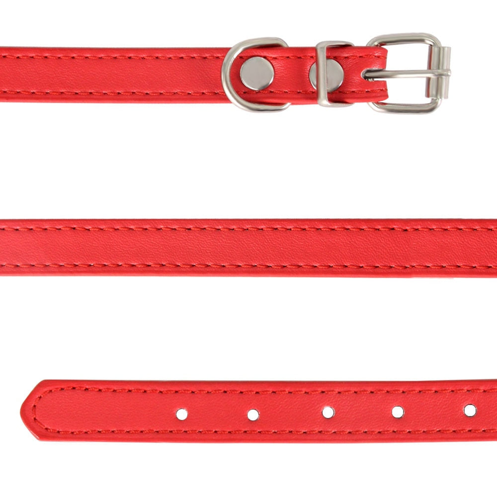 Leather Cat Collars - Cat collars