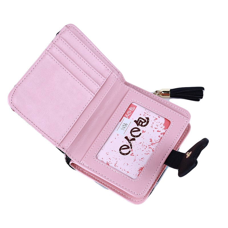 Leather Cat Purse - Cat purse