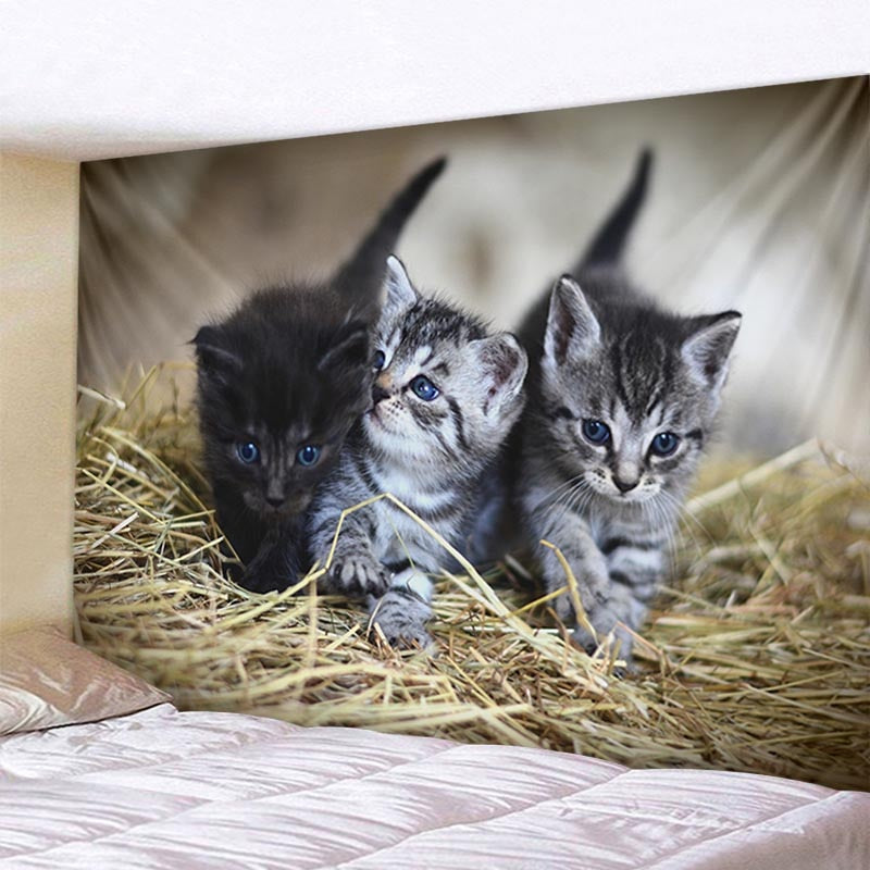 Little Cats Tapestry - Cat Tapestry