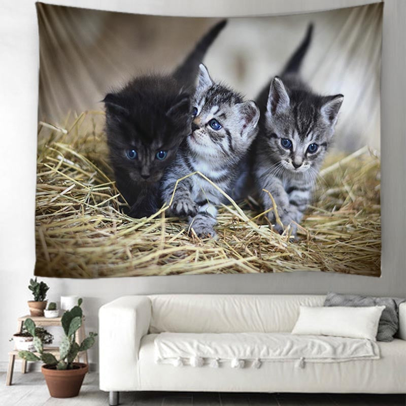 Little Cats Tapestry - Cat Tapestry