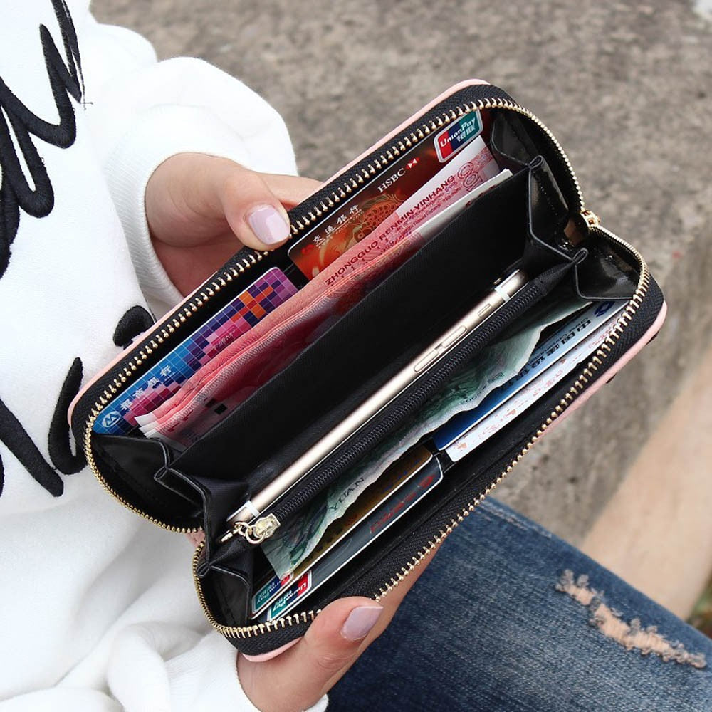 Long Cartoon Cat Purse - Cat purse