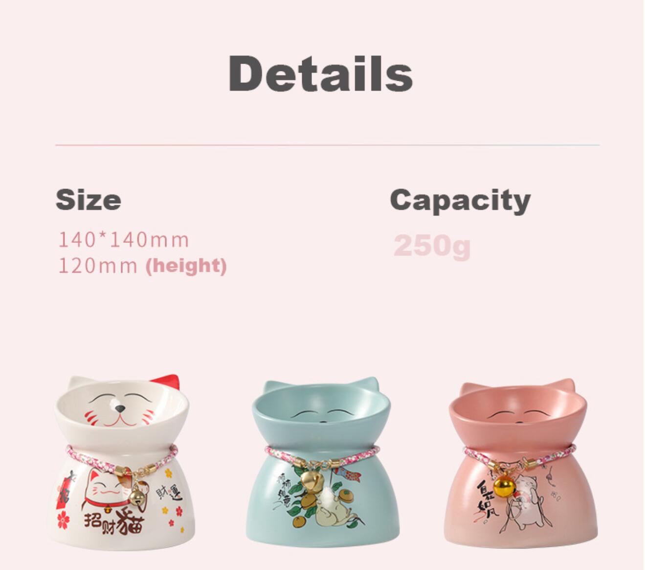 Lucky Cat Bowl - Cat Bowls