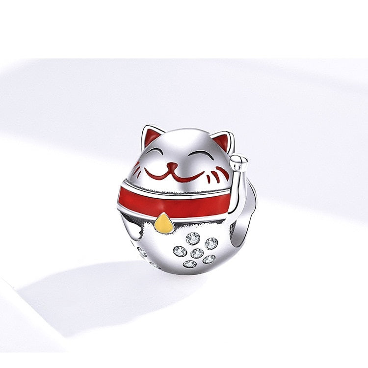 Lucky Cat Charm - Cat charms