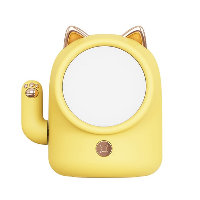 Lucky Cat Night Light - Yellow