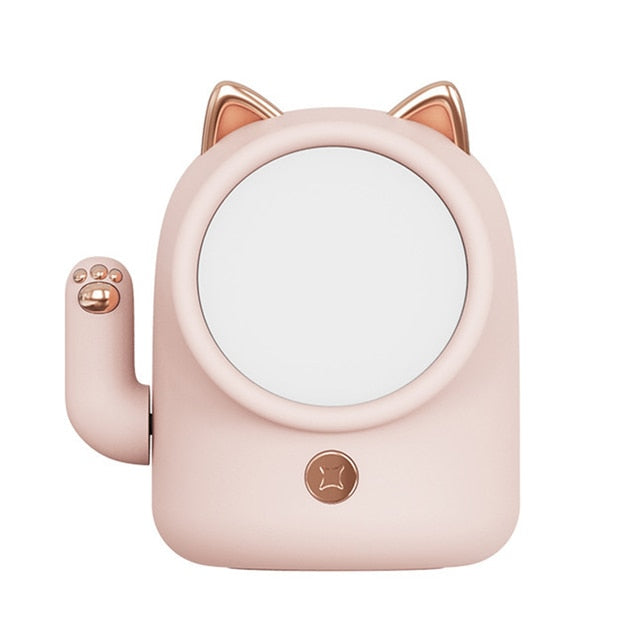 Lucky Cat Night Light - Pink