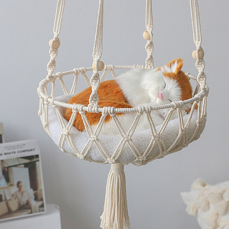 Macrame Cat Bed